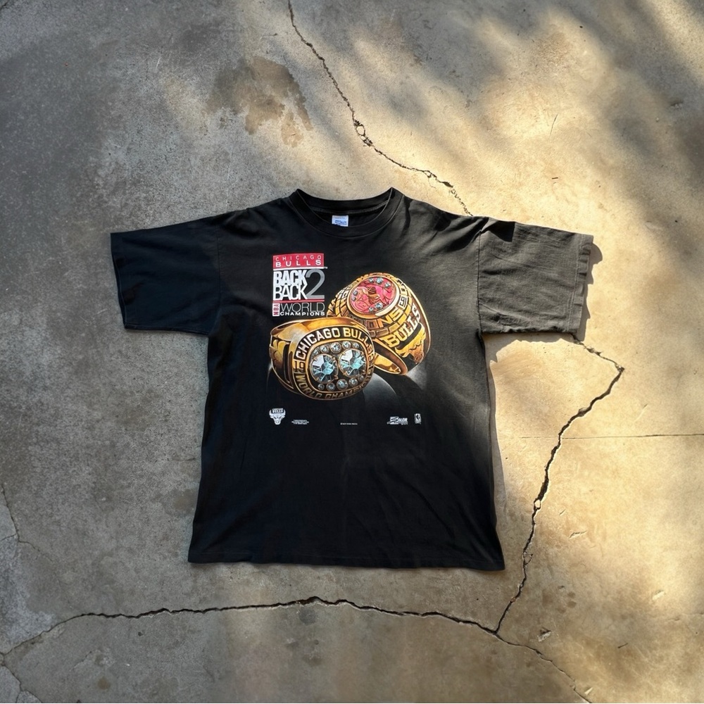 1992 back 2 back Michael Jordan Salem sportswear vintage blk Chicago bulls xl